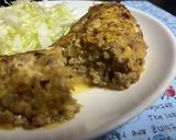 白菜とひき肉のオムレツ作り方6写真