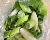 カット野菜冷凍保存　白葱作り方4写真