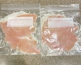 レンチン2分！鶏胸肉で柔らかハムロール作り方2写真