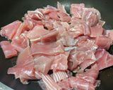 鮪のニンニク醤油風味作り方2写真