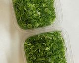 カット野菜冷凍保存　ネギバック作り方2写真