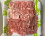 豚肉のアップルバターソース作り方1写真