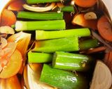 しっとり柔らか煮豚。クタクタ野菜も一緒に作り方3写真