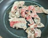 ご飯が進む！簡単☆小松菜と豚肉の卵炒め作り方2写真