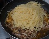 鯖の水煮缶とキノコのペペロンチーノ作り方10写真