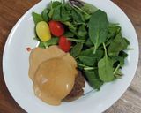生クリームデミのハンバーグ作り方5写真