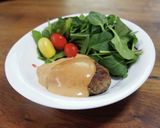 生クリームデミのハンバーグ作り方6写真