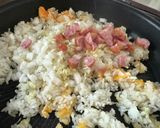白菜の梅昆布チャーハン作り方4写真