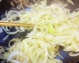 黒豚切り落としwith玉ねぎ丼。作り方1写真