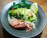 冬瓜とズッキーニのプロシュート生ハム煮作り方10写真