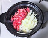 牛肉トマトのとろ〜りチーズうどん作り方3写真