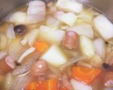 給食の「ポトフ」♡コトコト煮込むだけ温か作り方4写真