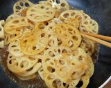 れんこんのきんぴら作り方4写真