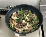 簡単!牛肉とピーマン玉ねぎのソース炒め作り方6写真