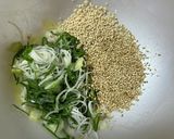 胡麻香るねぎおにぎり作り方1写真