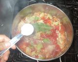 鶏ひき肉のミネストローネ♪疲れやすい簡単作り方9写真