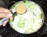 鶏肉白菜クリーム煮♪胸がつかえる簡単薬膳作り方5写真
