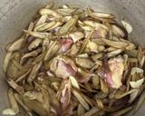椎茸鳥牛蒡作り方3写真