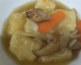 冷凍玉葱でも味がシミシミ揚げ出し豆腐♥作り方5写真