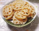 れんこんの煮物作り方5写真