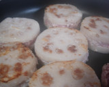 れんこんとひき肉の照り焼きバーグ作り方7写真