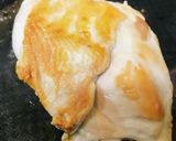 鶏胸肉まるごと蒸し焼きステーキ作り方2写真