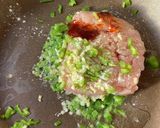 油揚げにピリとろ肉詰め焼き作り方1写真