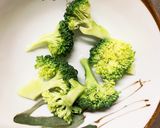 レンジ食べ切り量のブロッコリーナムル風作り方1写真