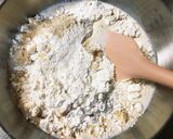 ♡ふわふわ抹茶黒豆メロンパン作り方3写真