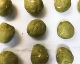 ♡ふわふわ抹茶黒豆メロンパン作り方17写真
