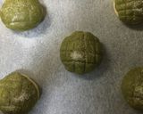 ♡ふわふわ抹茶黒豆メロンパン作り方24写真