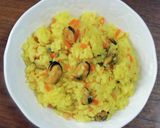 炊飯器でムール貝のピラフ作り方8写真