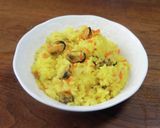 炊飯器でムール貝のピラフ作り方9写真