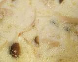 鶏肉としめじのアーモンドミルクスープ作り方4写真
