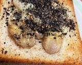 すりゴマハマる☆バナナチーズごまトースト作り方4写真