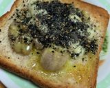 すりゴマハマる☆バナナチーズごまトースト作り方5写真