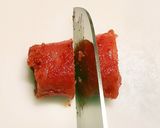 簡単おつまみ！明太子のゴマ油漬け作り方1写真