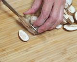 《きのこたっぷりつけ汁そば》作り方1写真