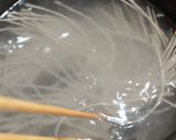 《きのこたっぷりつけ汁そば》作り方5写真