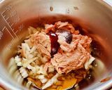キャンプでツナ缶のユッケ風作り方1写真