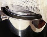 蒸し器がない時のもち米の蒸しかた作り方2写真