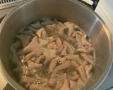 豚ホルモンの土手煮(覚書)作り方1写真