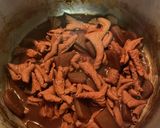 豚ホルモンの土手煮(覚書)作り方6写真