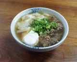 ワンタンとポーチドエッグ入り肉吸い作り方7写真