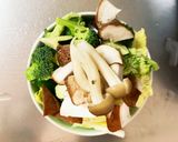 お一人様☆オイごま根菜たっぷり野菜炒作り方9写真
