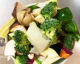 お一人様☆オイごま根菜たっぷり野菜炒作り方10写真