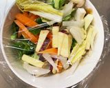 お一人様☆オイごま根菜たっぷり野菜炒作り方12写真