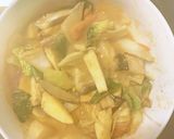 お一人様☆味噌クリーム根菜たっぷり野菜炒作り方19写真