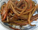 きんぴらごぼうキムチ味作り方5写真