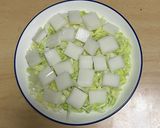 超簡単☆お好み焼き風キャベもち♪♪作り方3写真